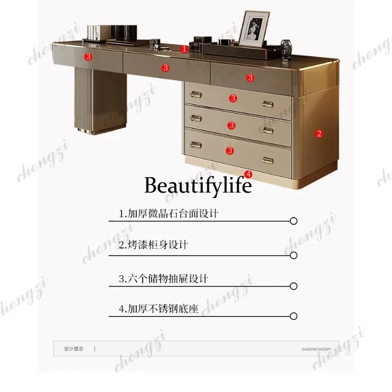 E182 Полный комплект деревянно – обзор и цена Beauty Makeup Vanity Set
