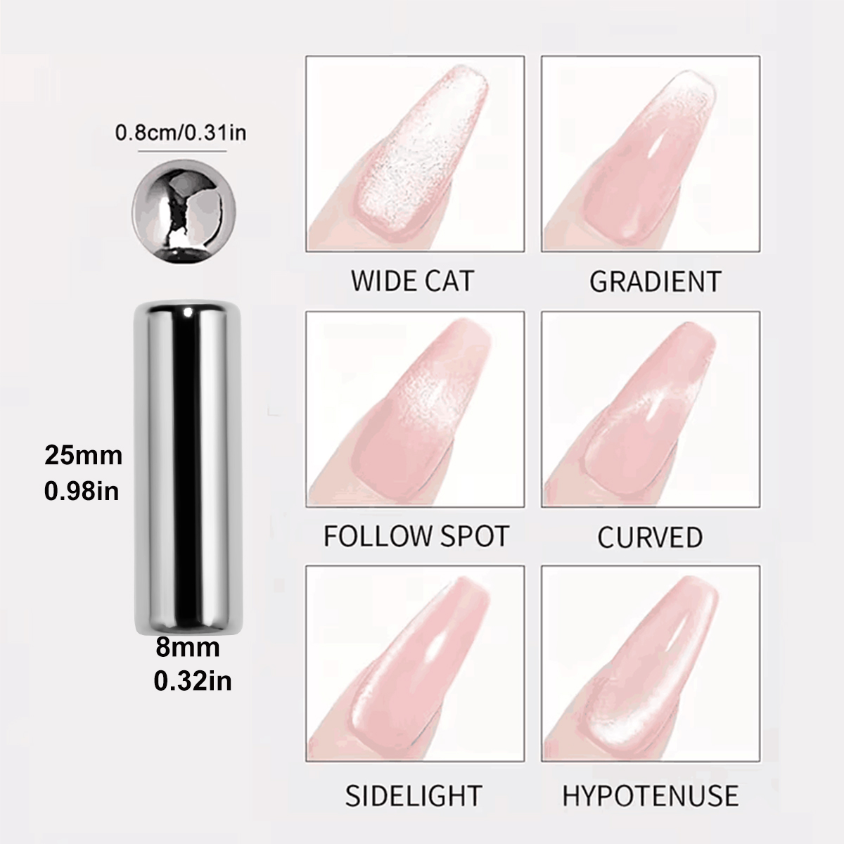 Набор из 2 магнитных стальных  – обзор и цена Contour Palette Stick