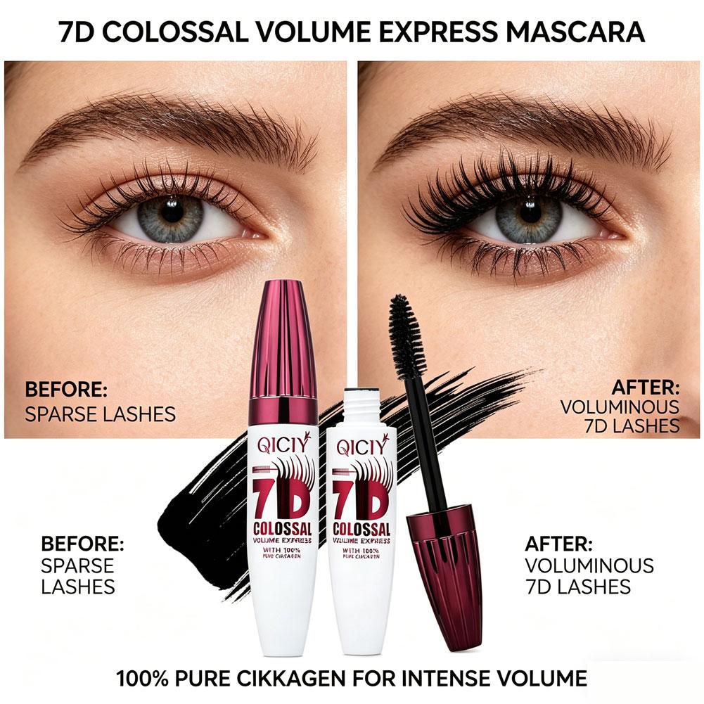 Водостойкая тушь 7D для ресниц – обзор и цена Waterproof Mascara Wand